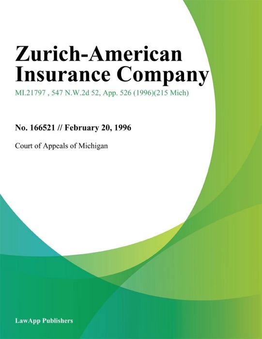 Zurich-American Insurance Company