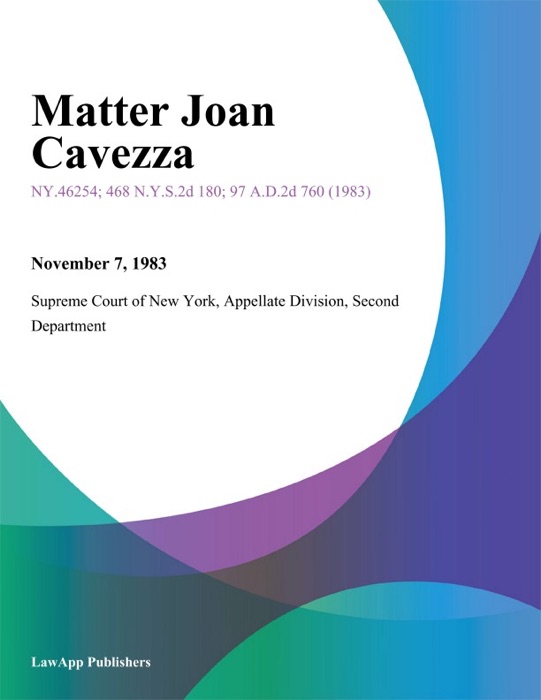 Matter Joan Cavezza