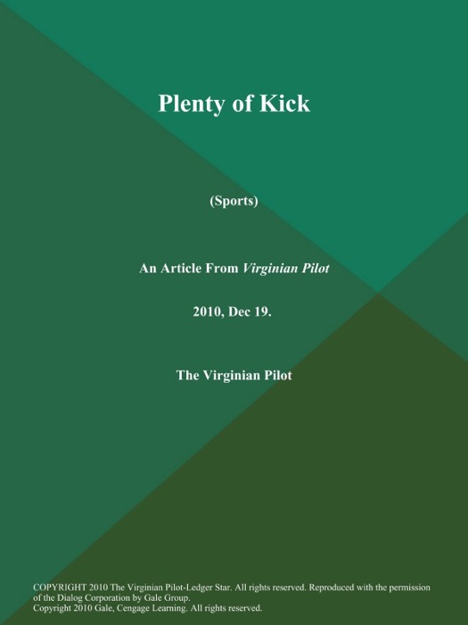 Plenty of Kick (Sports)