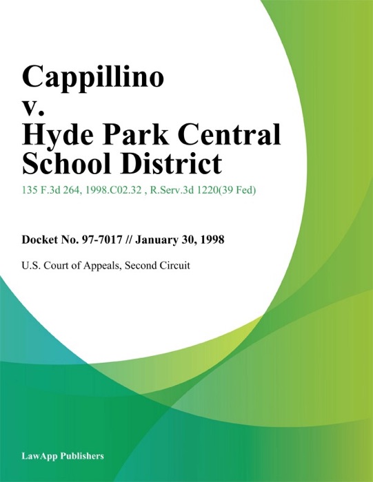 Cappillino v. Hyde Park Central School District