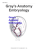 Gray's Anatomy Embryology - Mark Hill