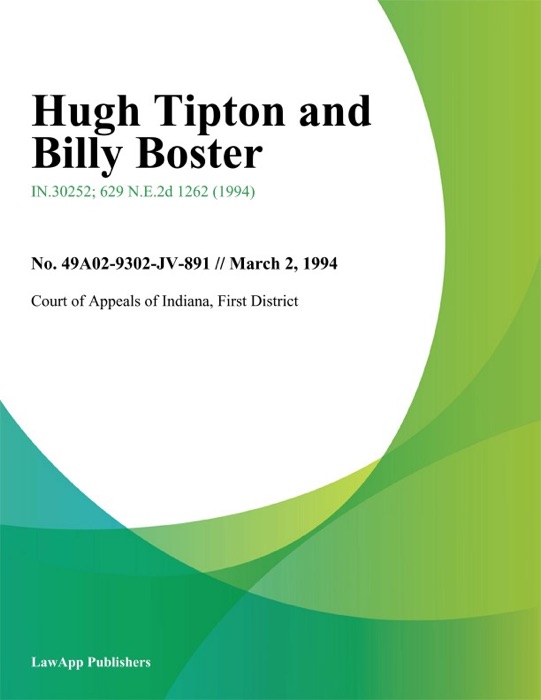 Hugh Tipton and Billy Boster