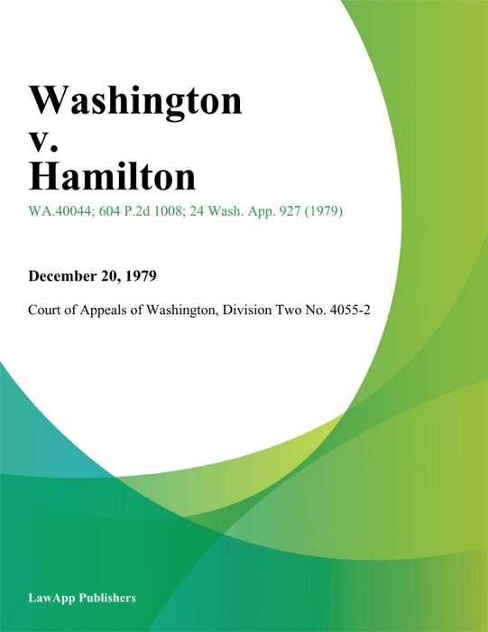 Washington V. Hamilton