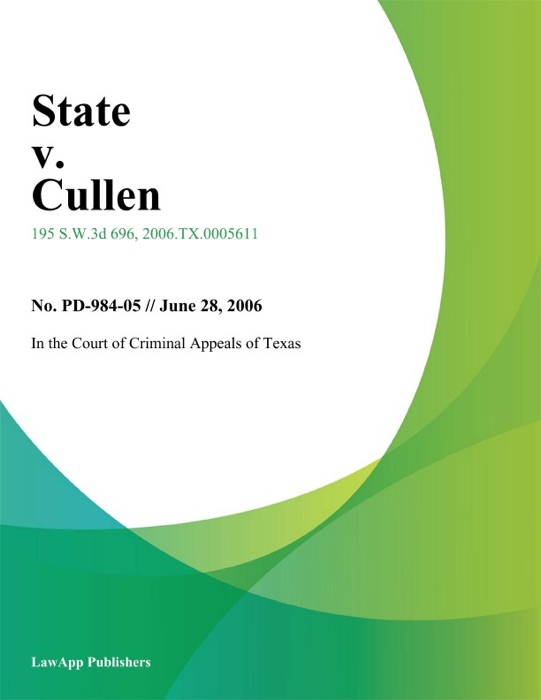 State V. Cullen