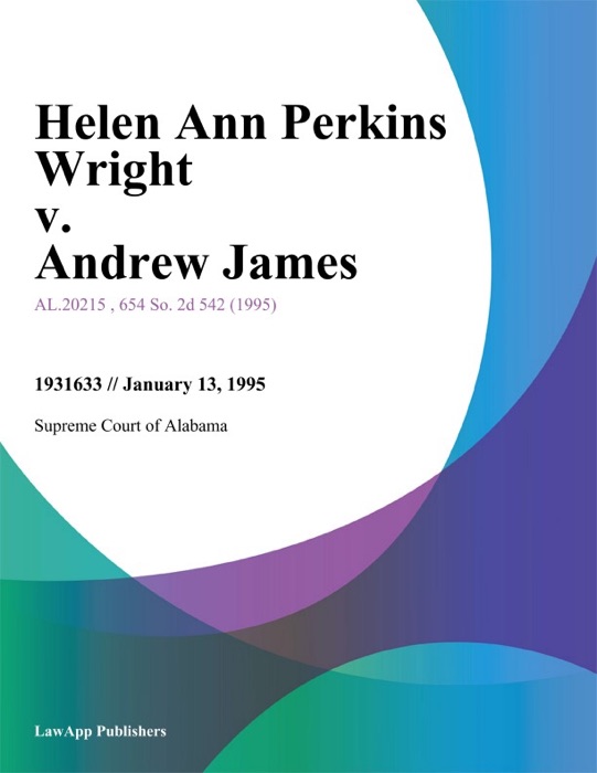 Helen Ann Perkins Wright v. Andrew James