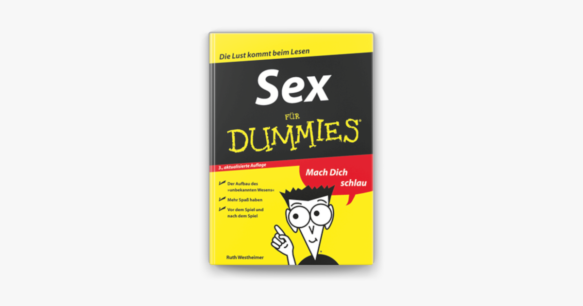 ‎sex Für Dummies On Apple Books