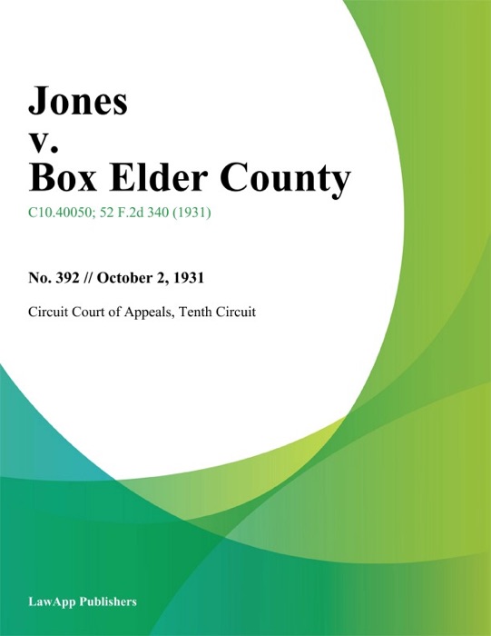 Jones v. Box Elder County