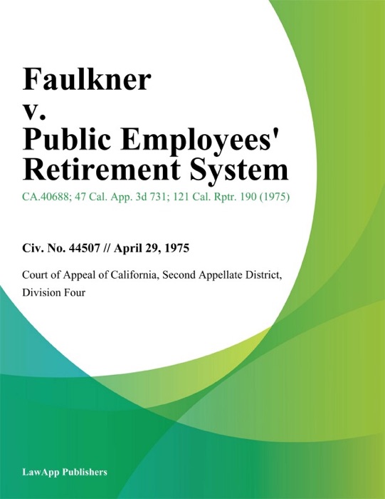 Faulkner v. Public Employees Retirement System