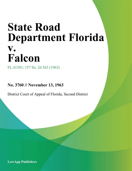 State Road Department Florida v. Falcon