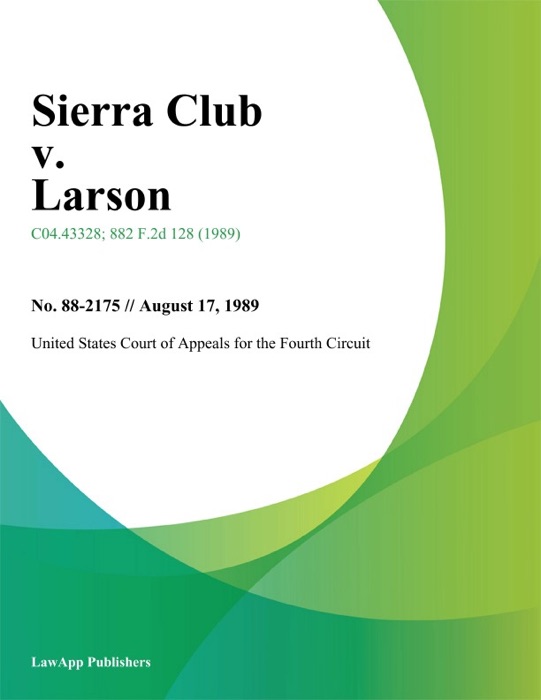 Sierra Club v. Larson