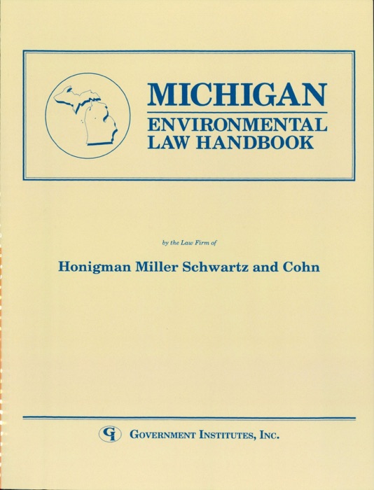 Michigan Environmental Law Handbook