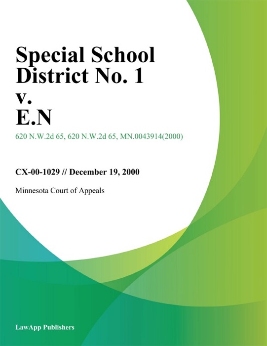 Special School District No. 1 v. E.N