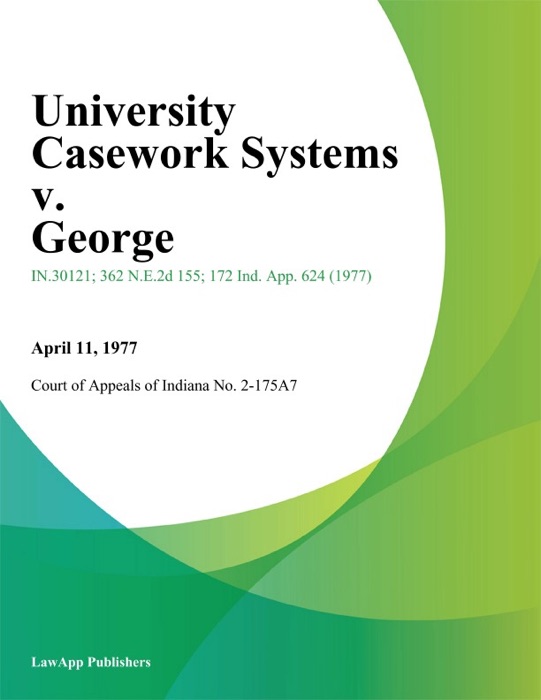 University Casework Systems v. George