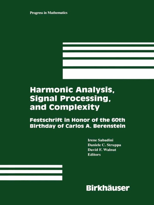 Harmonic Analysis, Signal Processing, and Complexity