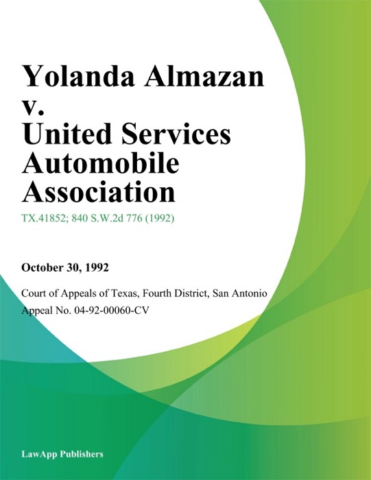 Yolanda Almazan v. United Services Automobile Association