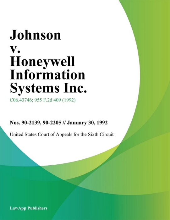 Johnson V. Honeywell Information Systems Inc.