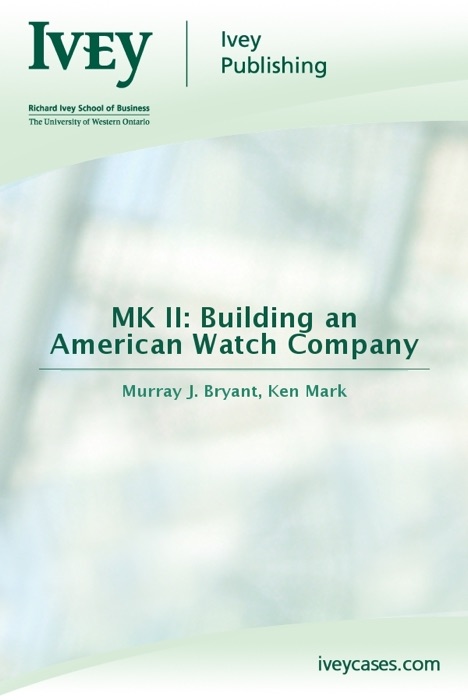 MK II: Building an American Watch Company