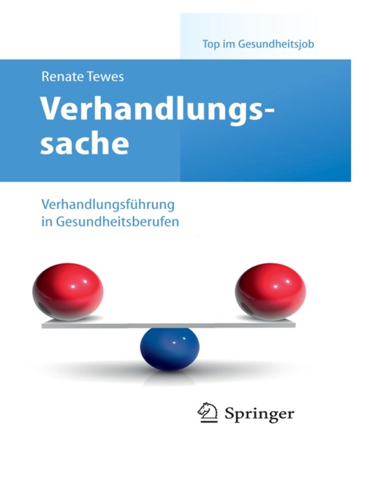 Verhandlungssache – Verhandlungsführung in Gesundheitsberufen