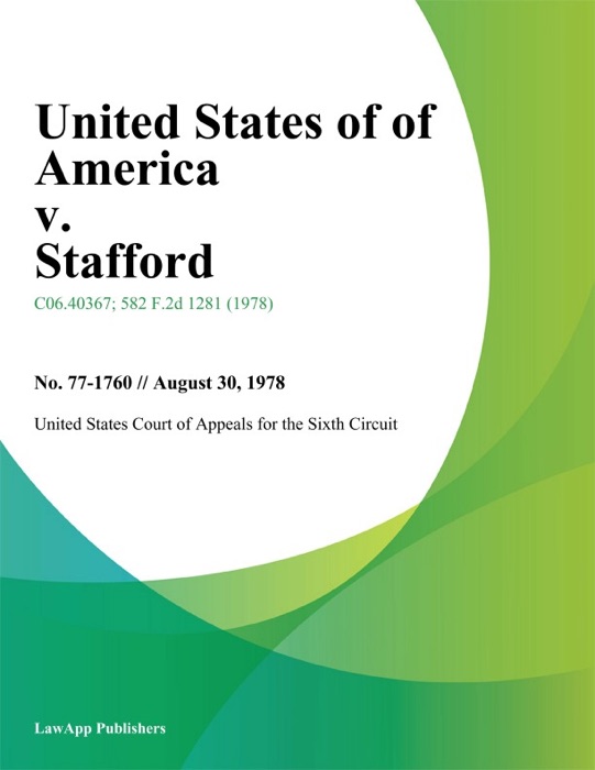 United States of of America v. Stafford