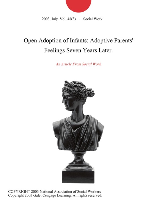 Open Adoption of Infants: Adoptive Parents' Feelings Seven Years Later.