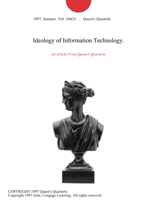 Ideology of Information Technology.