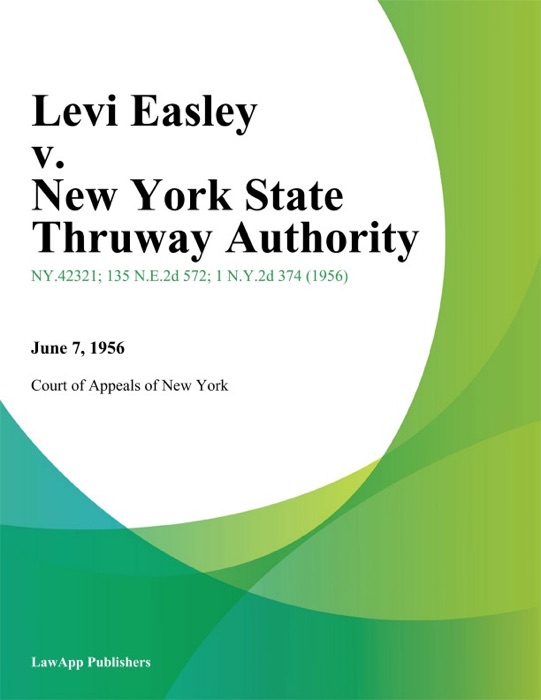 Levi Easley v. New York State Thruway Authority