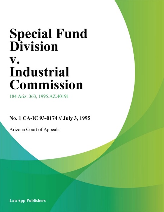 Special Fund Division v. Industrial Commission