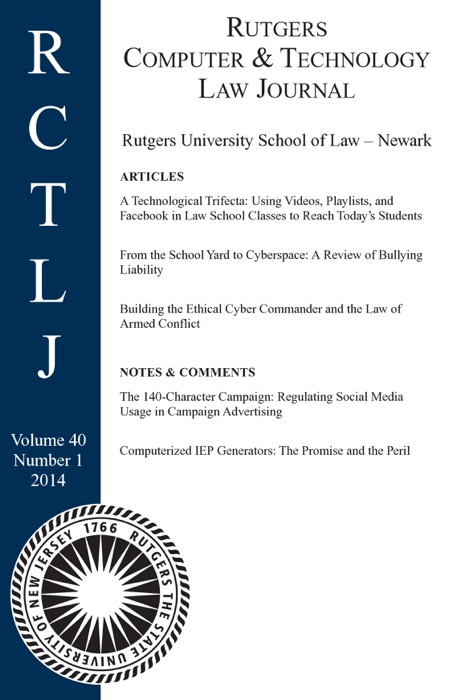 Rutgers Computer & Technology Law Journal