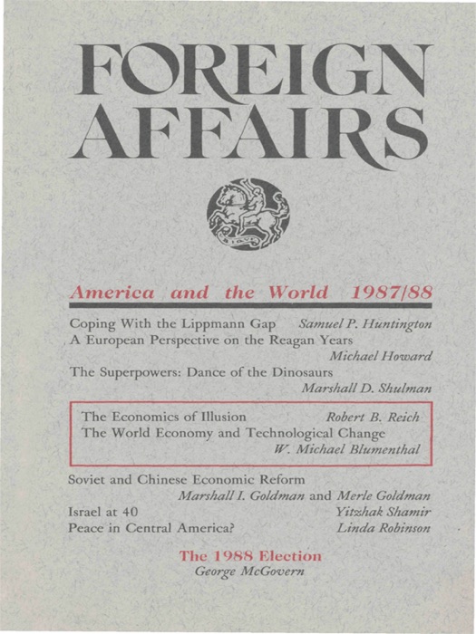Foreign Affairs - America and the World 1987/88