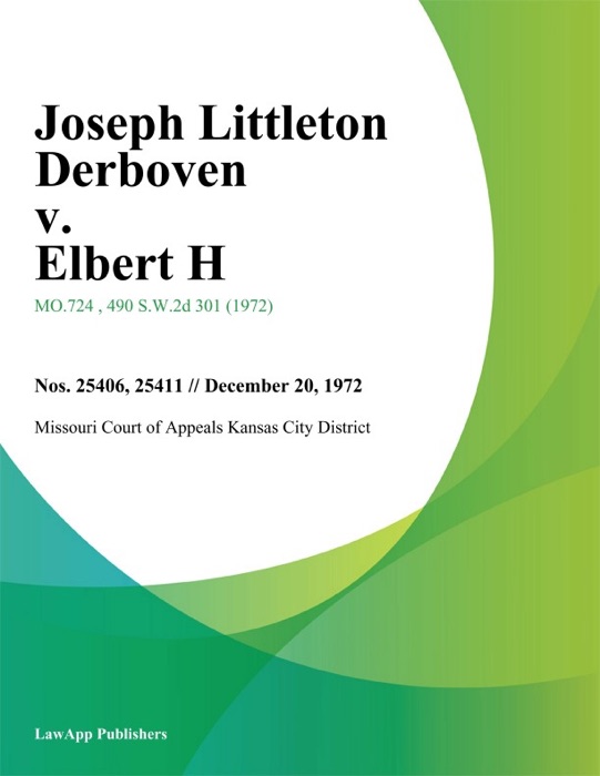 Joseph Littleton Derboven v. Elbert H