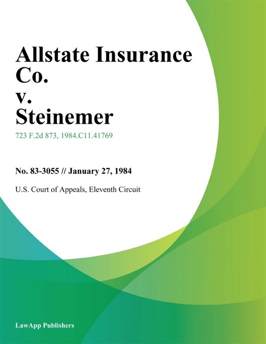 Allstate Insurance Co. v. Steinemer