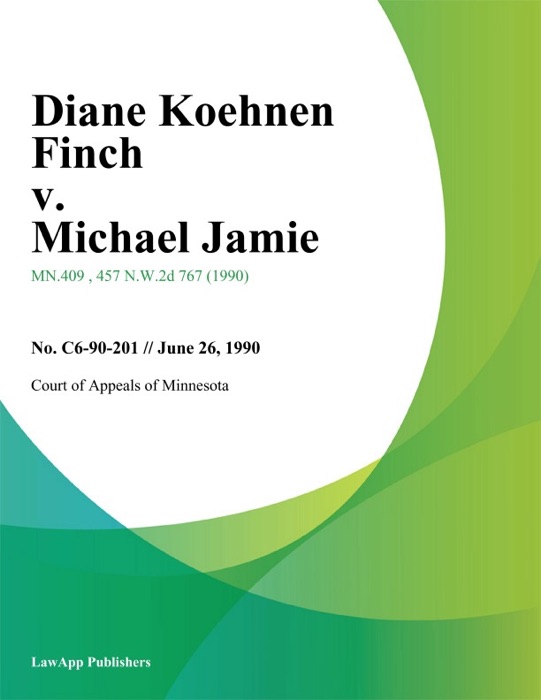 Diane Koehnen Finch v. Michael Jamie