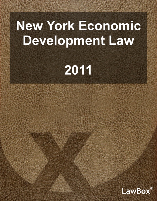 New York Economic Development Law 2011