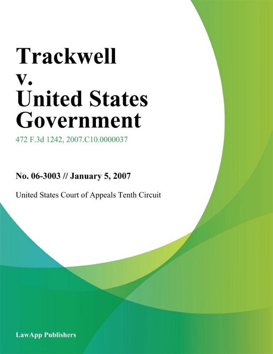 Trackwell V. United States Government