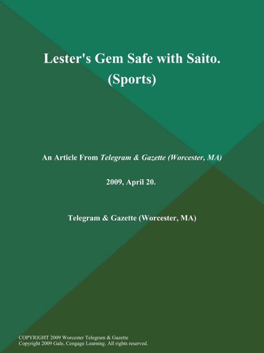 Lester's Gem Safe with Saito (Sports)