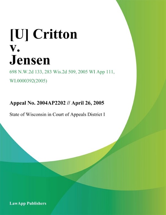 Critton v. Jensen