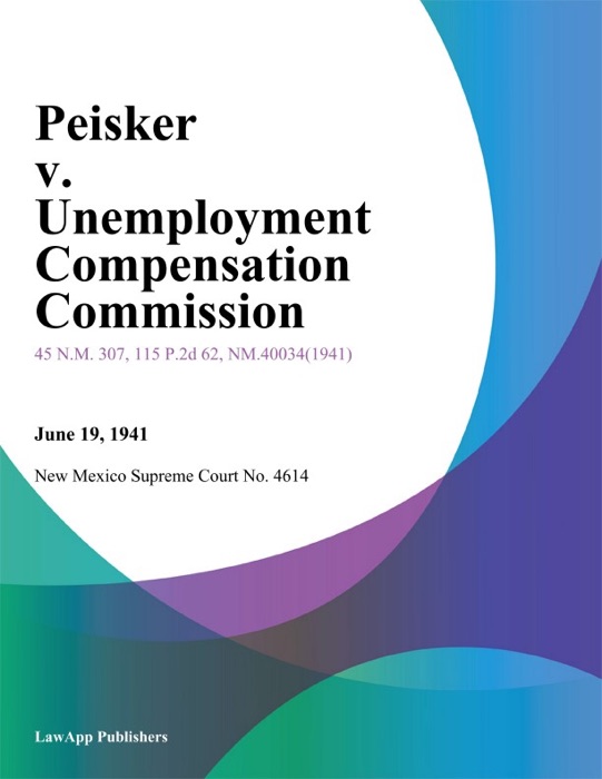 Peisker V. Unemployment Compensation Commission
