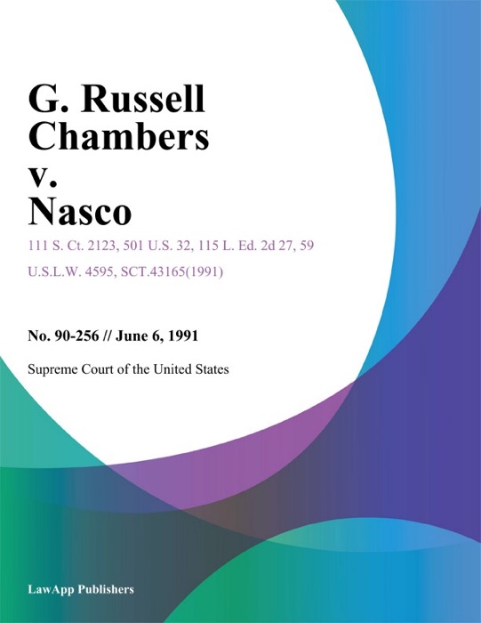 G. Russell Chambers v. Nasco