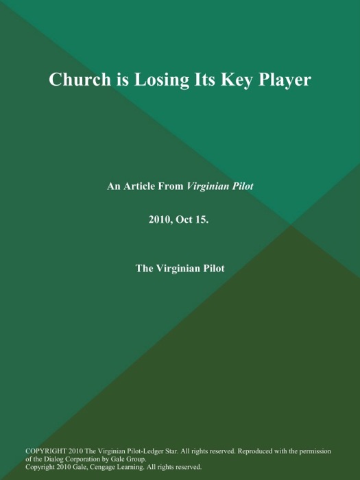 Church is Losing Its Key Player