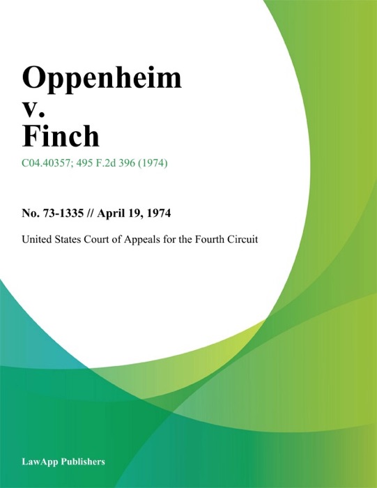 Oppenheim v. Finch