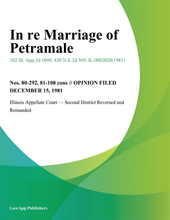 In re Marriage of Petramale