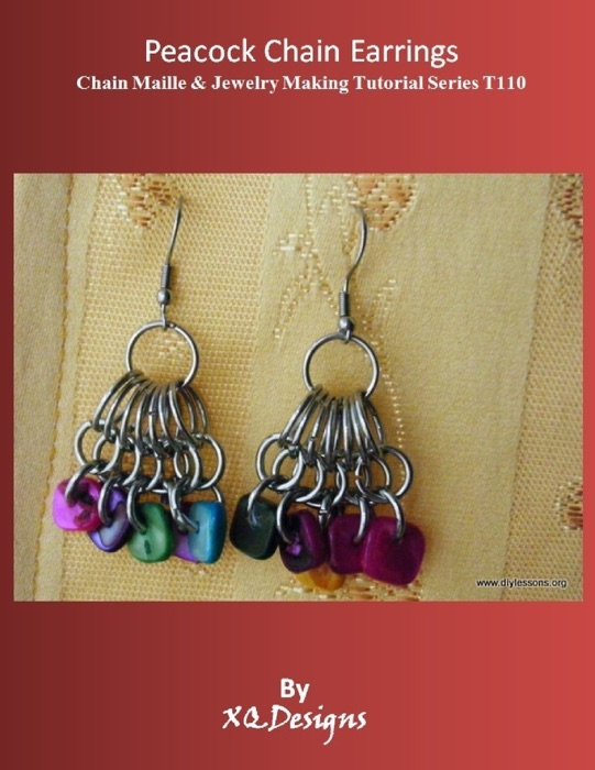 Peacock Chain Earrings Chain Maille & Jewelry Making Tutorial Series T110