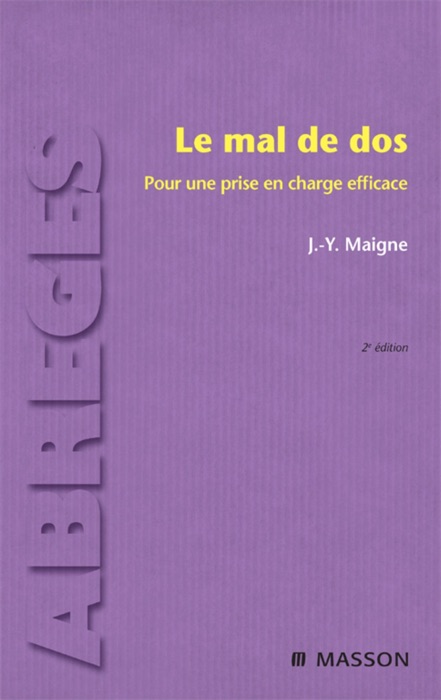 Le mal de dos