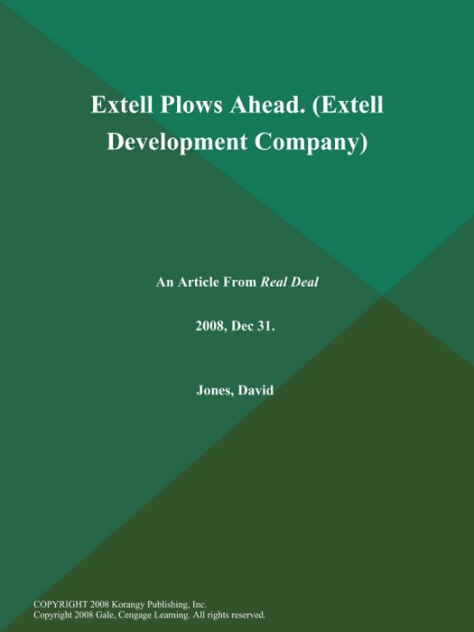 Extell Plows Ahead (Extell Development Company)