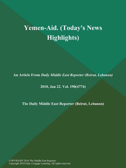 Yemen-Aid (Today's News Highlights)