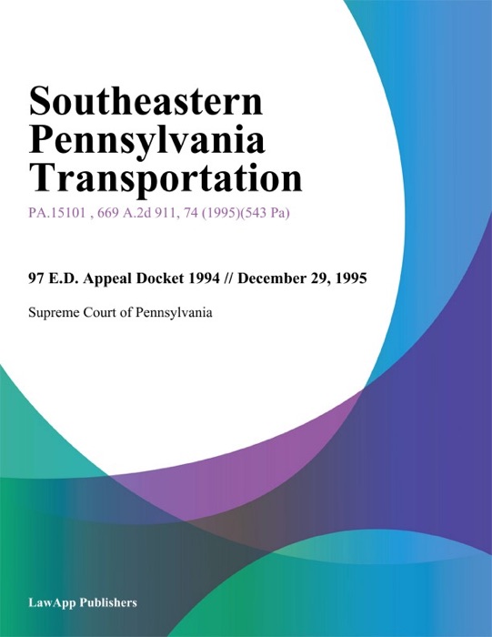 Southeastern Pennsylvania Transportation