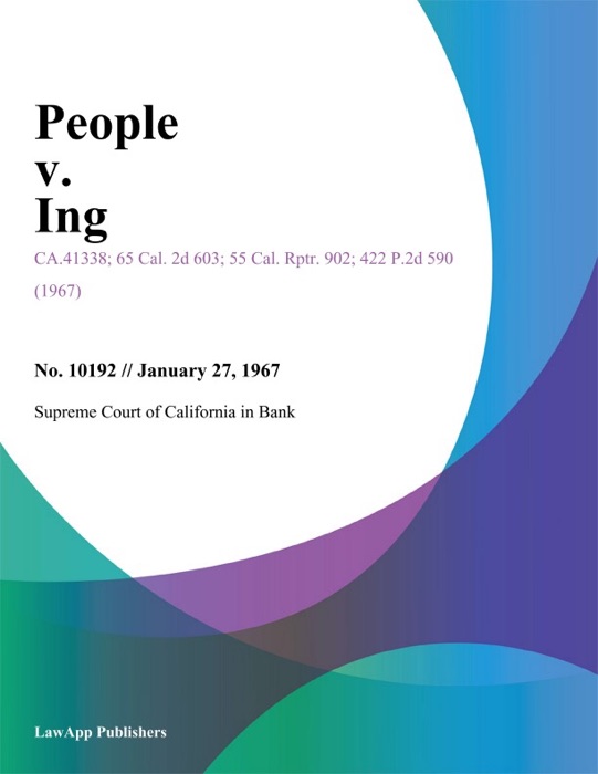 People V. Ing