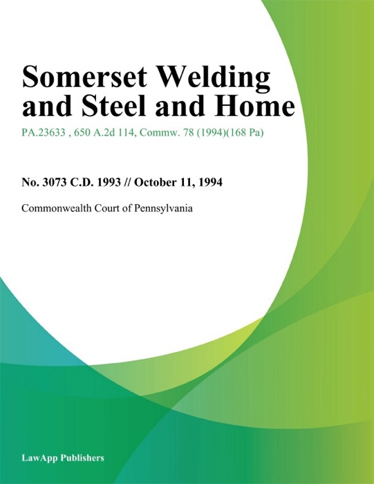 Somerset Welding and Steel and Home