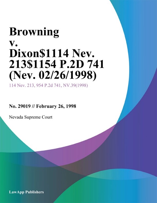 Browning v. Dixon