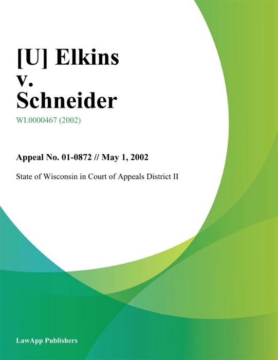 Elkins v. Schneider